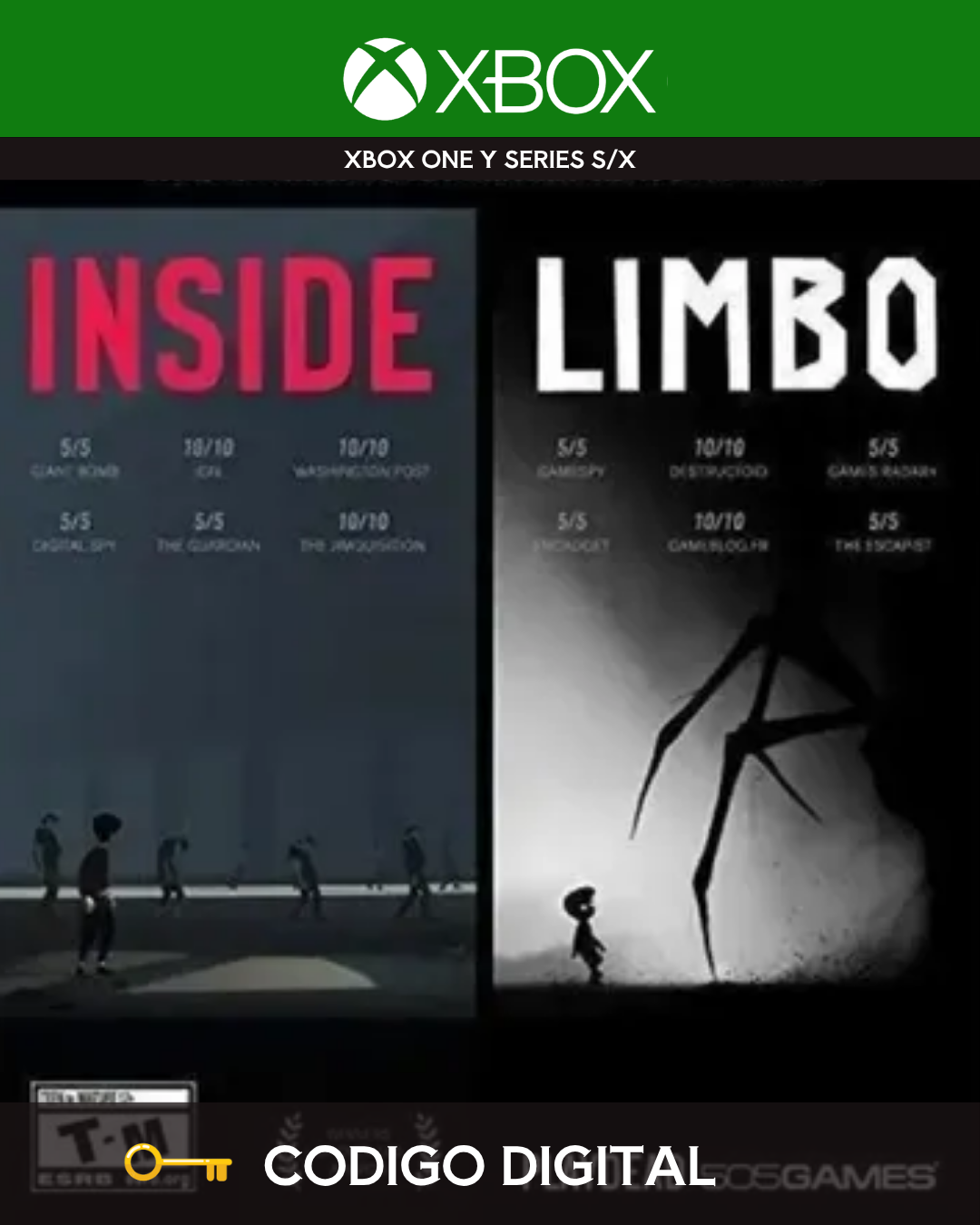 INSIDE & LIMBO Bundle