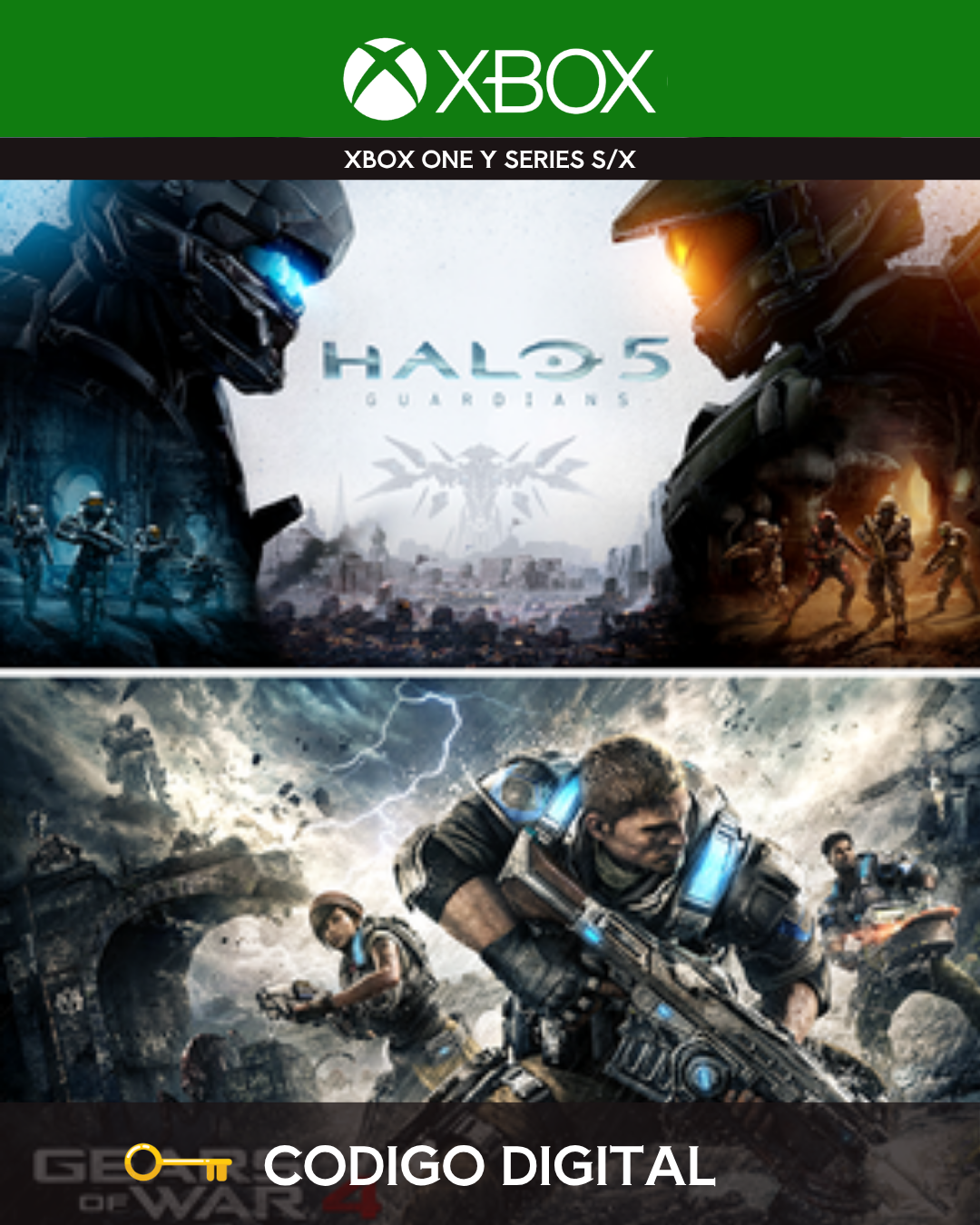 Halo 5 + Gears 4