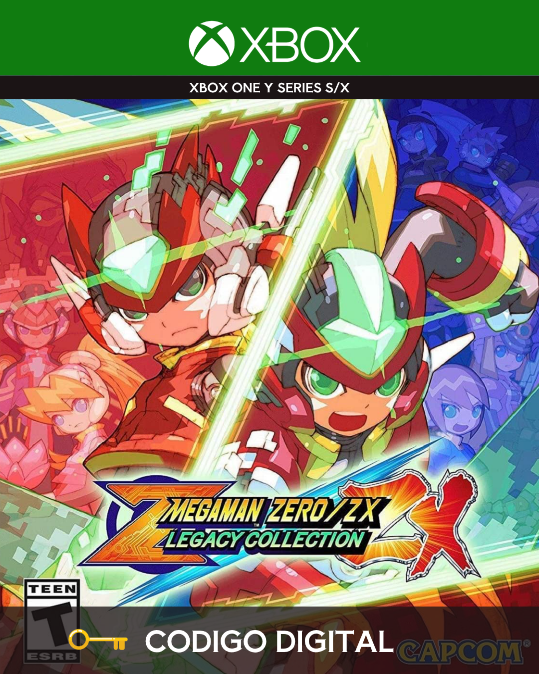Mega man Zero/ZX Legacy Collection
