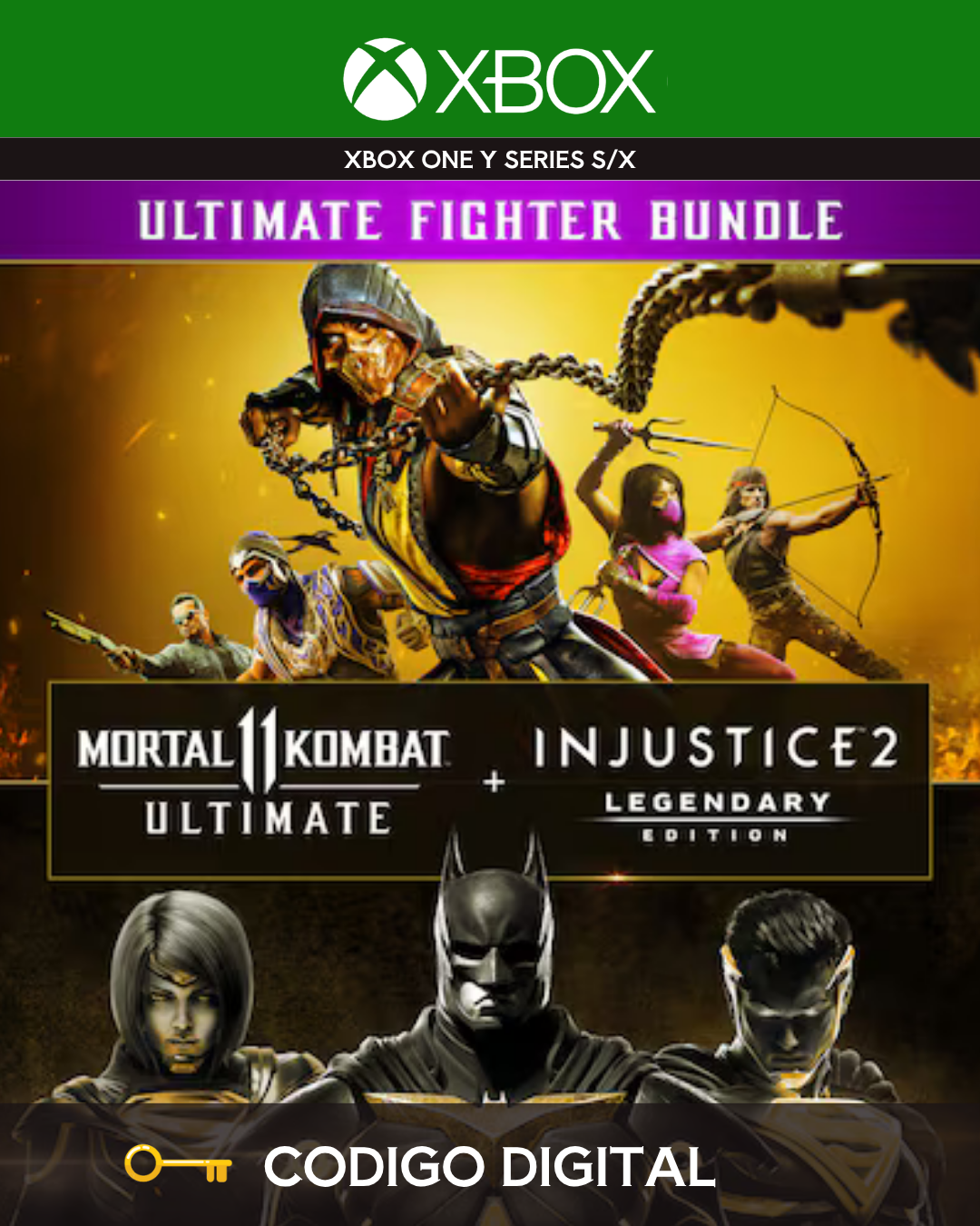 Mortal Kombat 11 Ultimate + Injustice 2 Legendary Edition