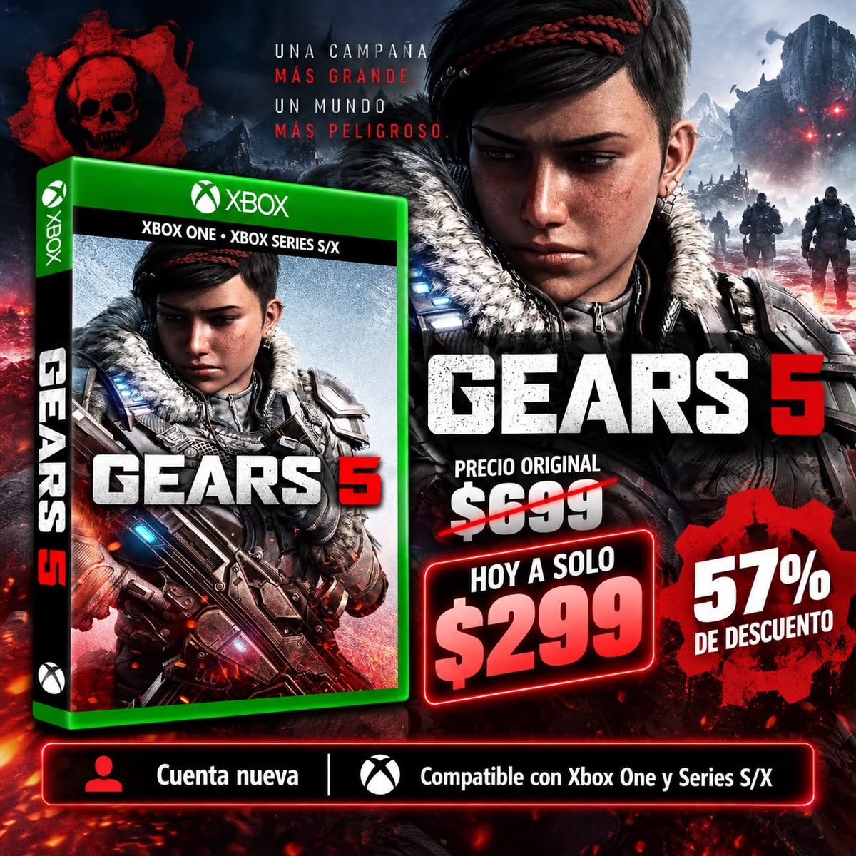Gears 5 Cuenta🔥