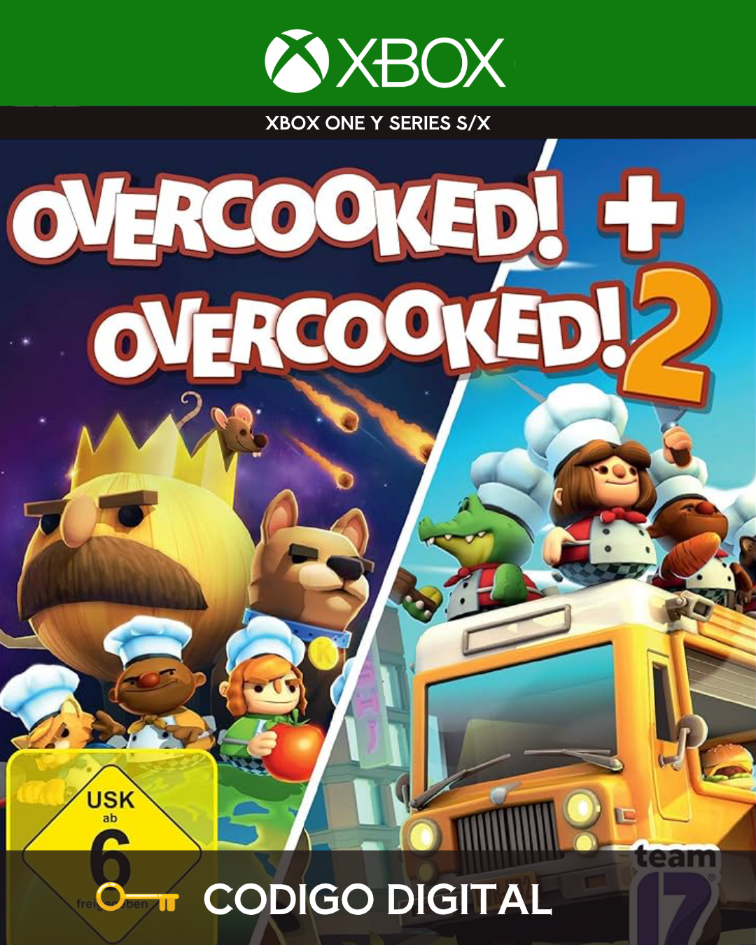 Overcooked + Overcooked 2