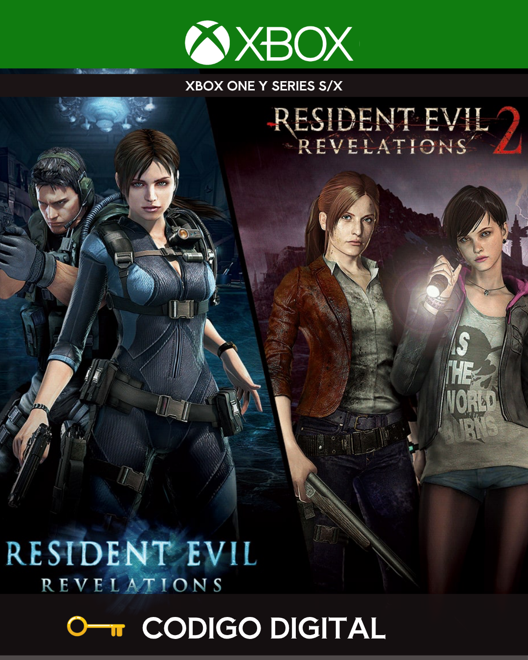 Resident Evil Revelations 1 + 2