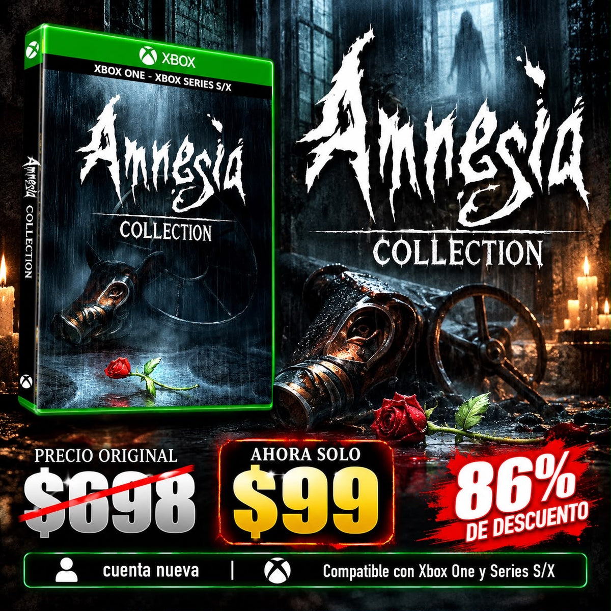 🔥Promo Amnesia Collection Cuenta🔥