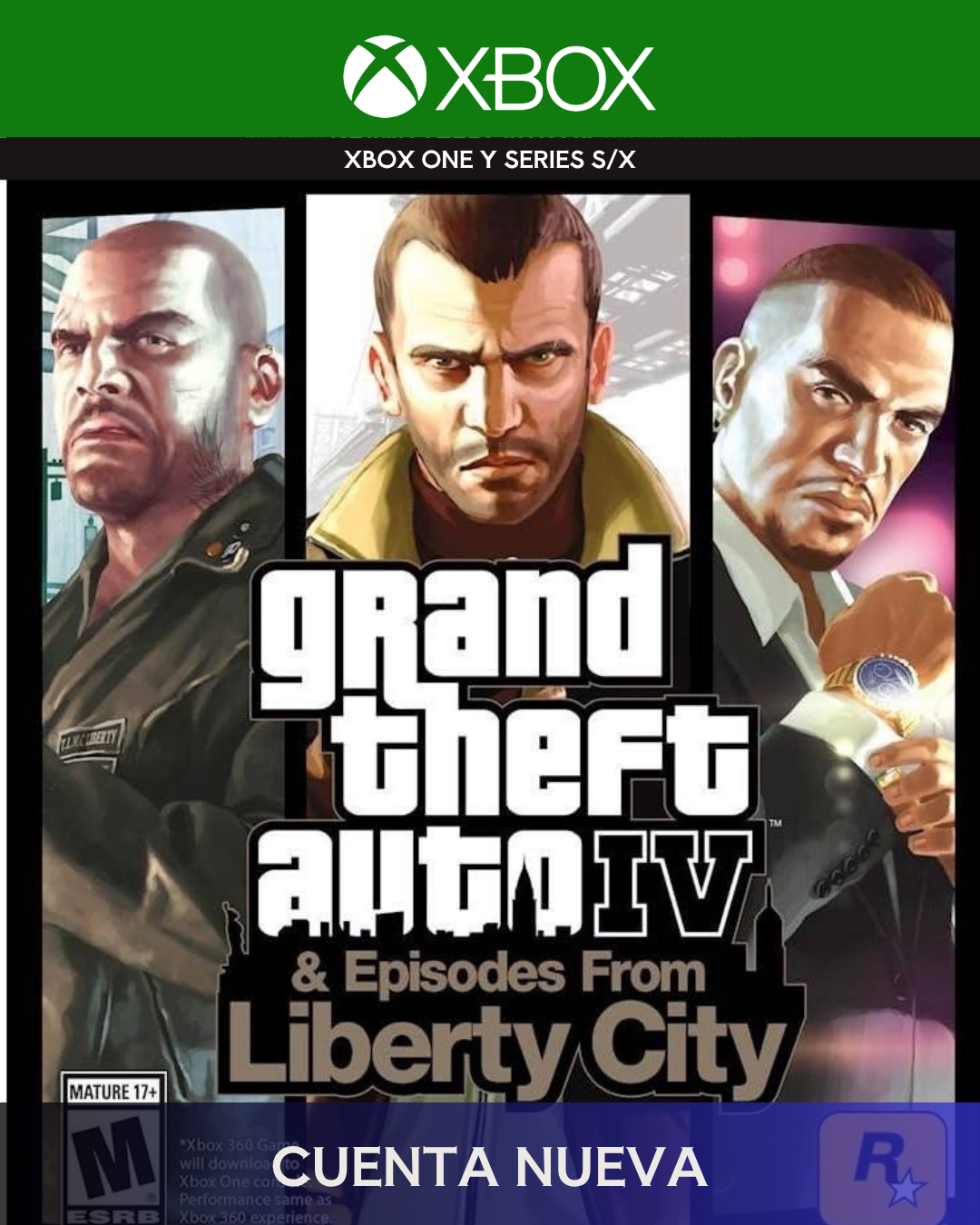 Grand Theft Auto IV Cuenta