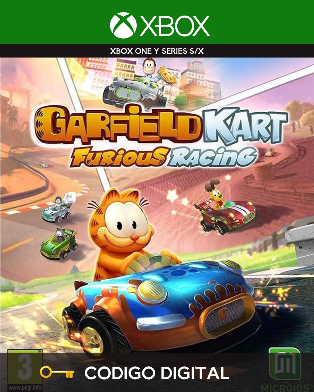 Garfield Kart Furious Racing
