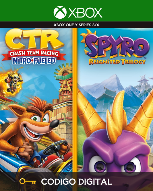 Crash CTR + Spyro