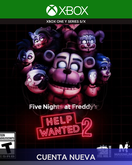 Five Nights At Freddys Help Wanted 2 Cuenta