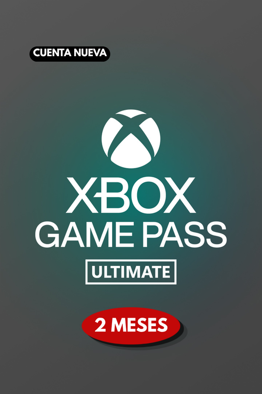 Xbox Game Pass Ultimate 2M Cuentas Nuevas