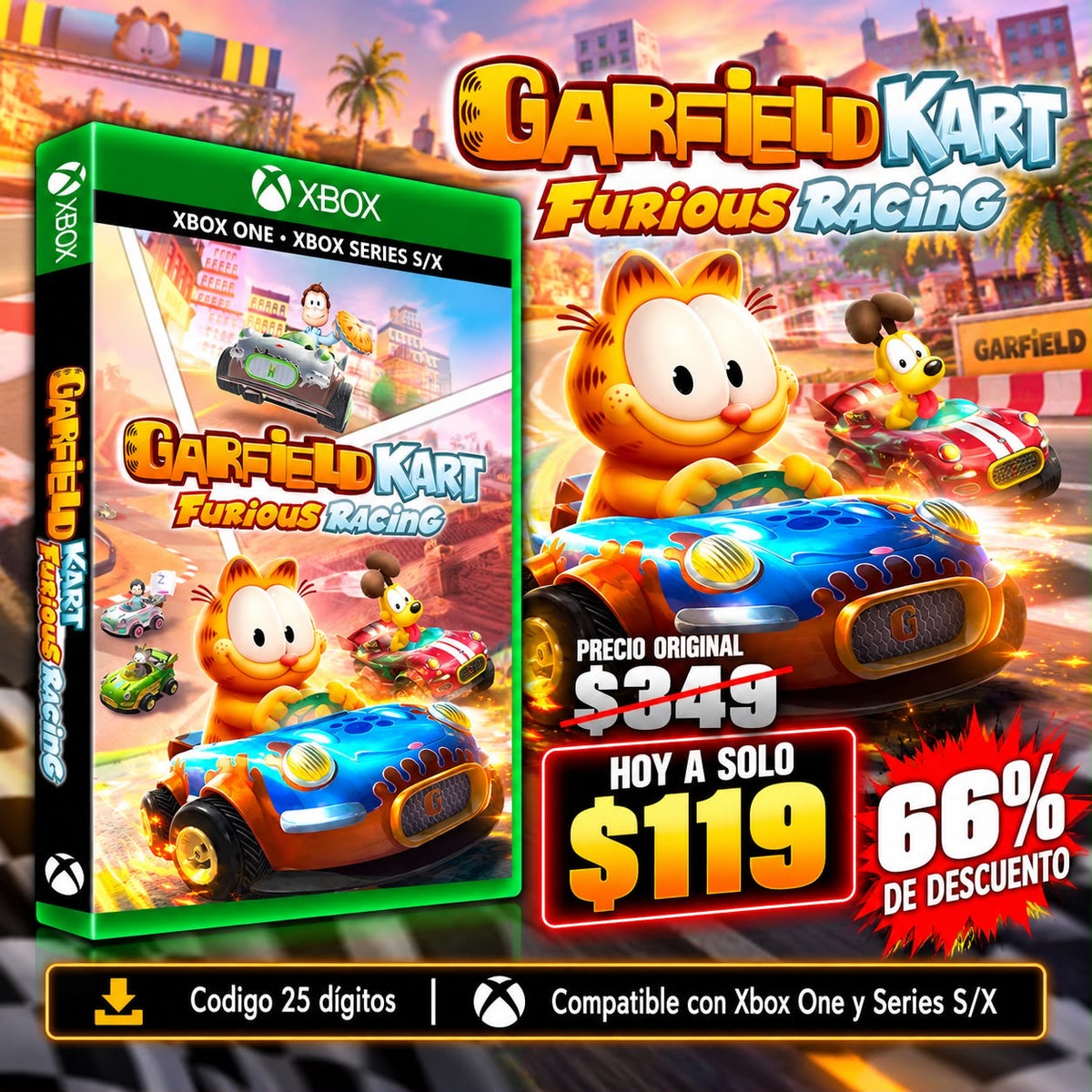 Promo Garfield Kart🔥