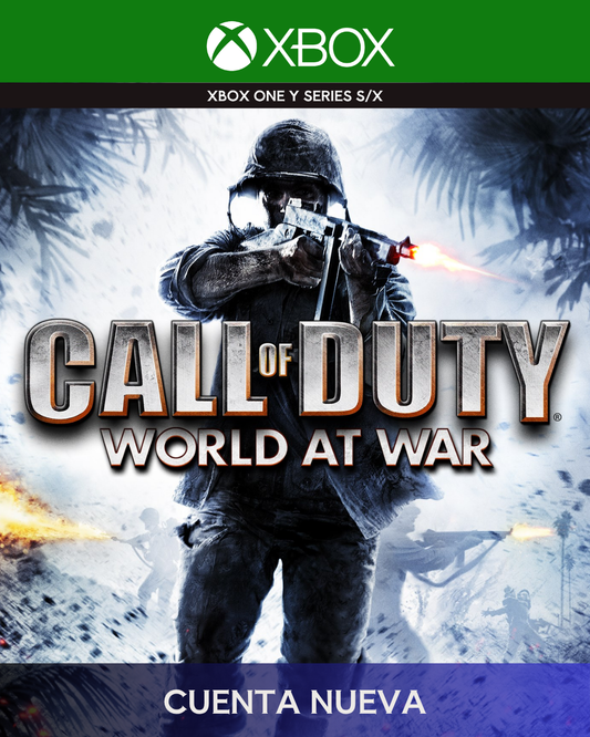 Call Of Duty World At War Cuenta