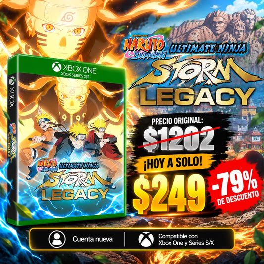 Naruto Storm Legacy Cuenta🔥