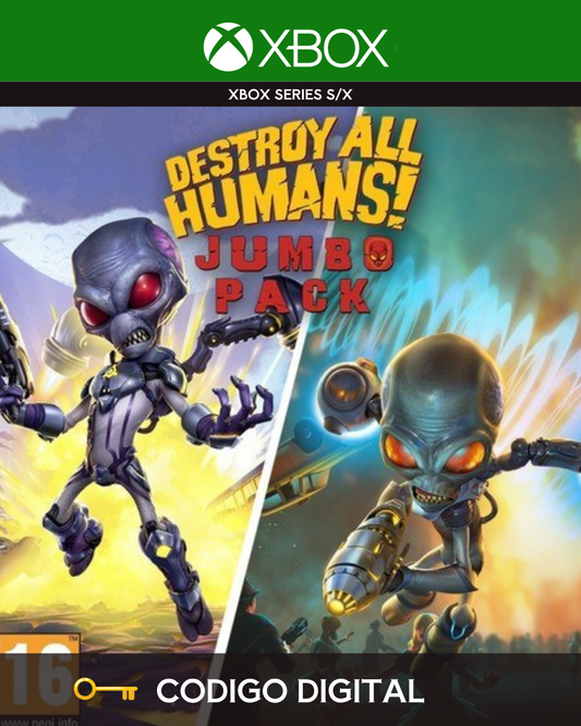 Destroy All Humans Jumbo Pack