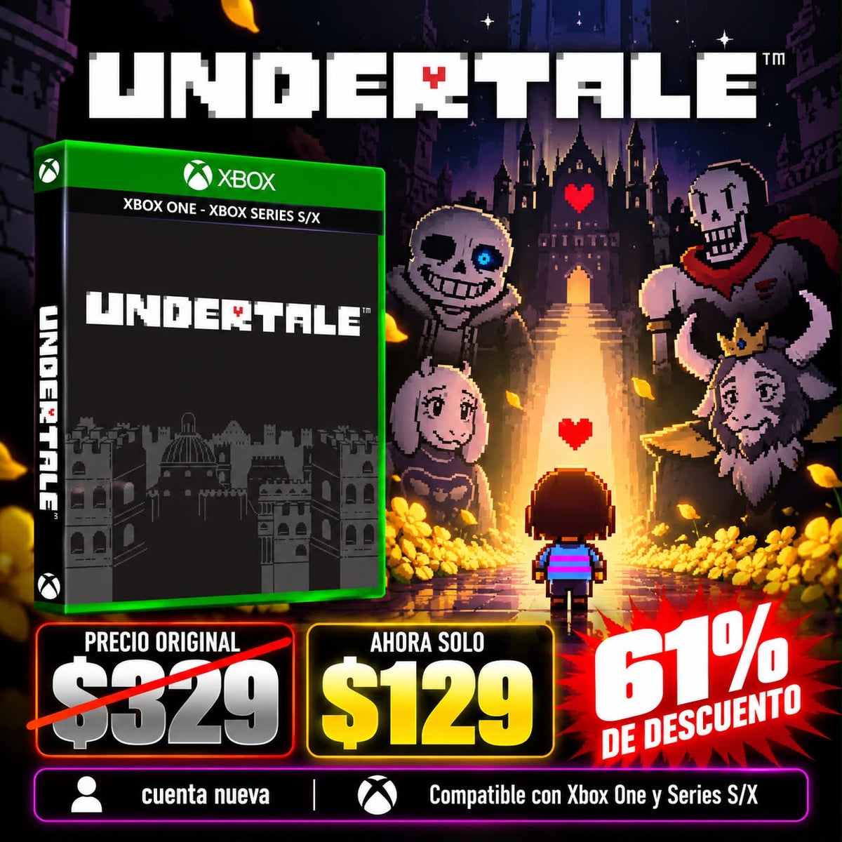 🔥PROMO Undertale Cuenta🔥